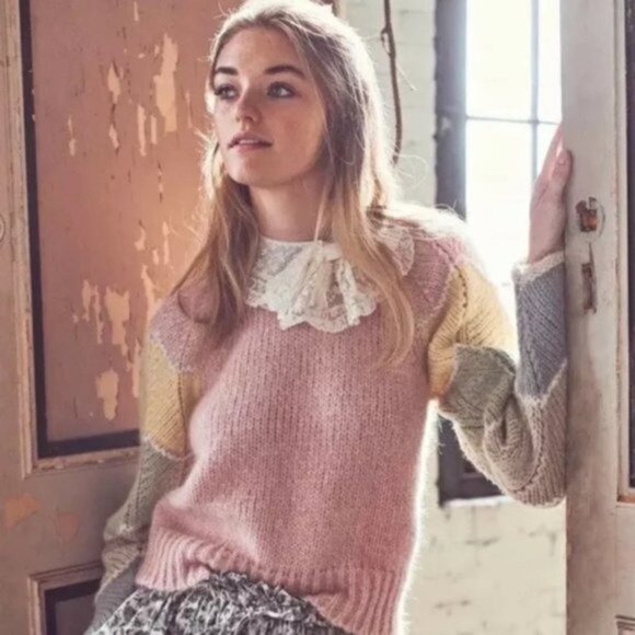 Love Shack Fancy Aspen Sweater‎ Women Size M - Picture 1 of 11